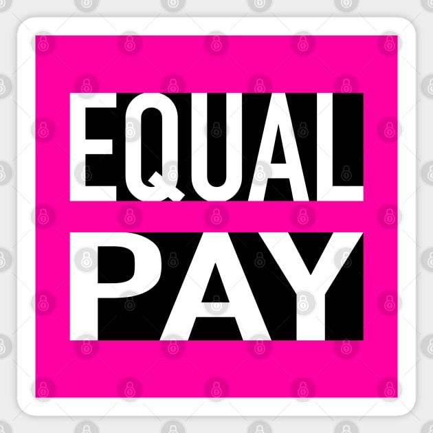 Equal Pay Sticker by Molly Bee